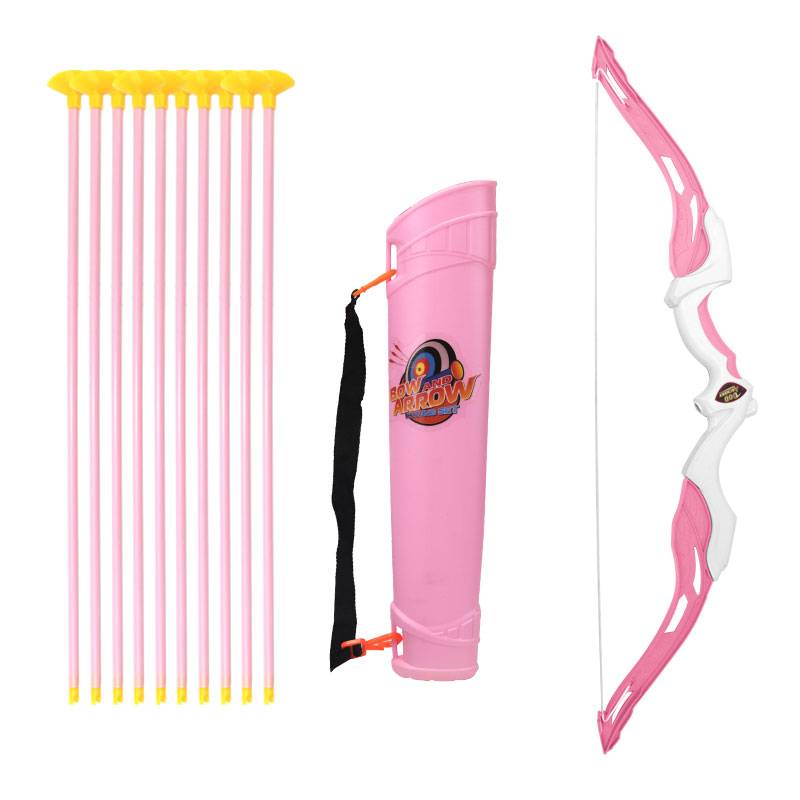 Second generation pink bow + 10 arrow + arrow